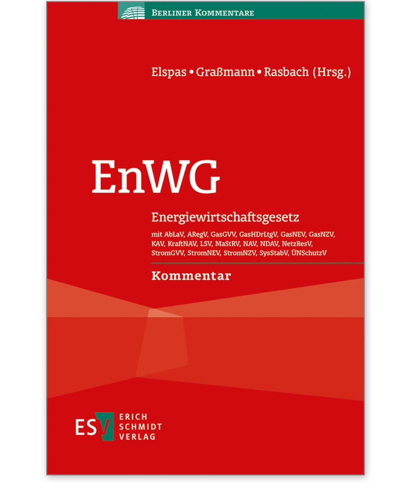 Buch EnWG Energiewirtschaftsgesetz 