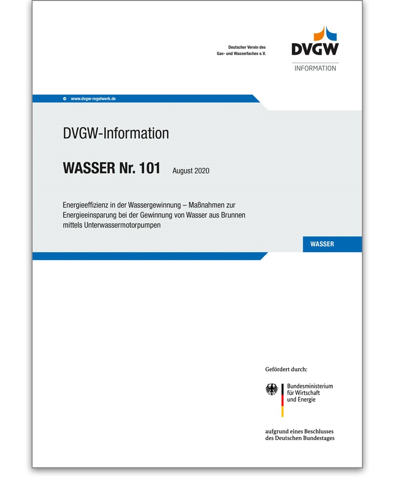 DVGW-Information Wasser Nr. 101 Ausgabe 2020