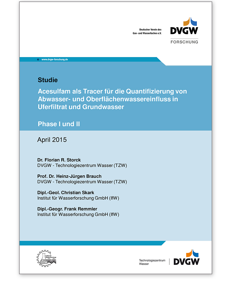 DVGW-Forschungsbericht W 201104, -05, -06
