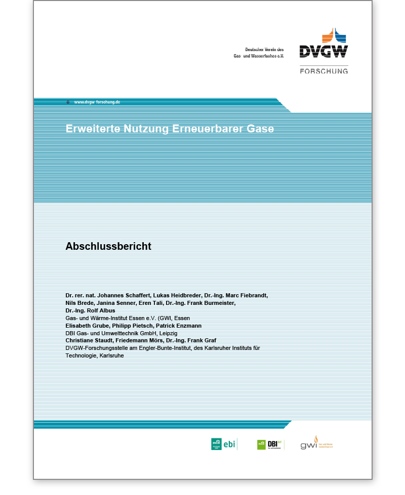 DVGW-Forschungsbericht G 202114 Ausgabe 2023