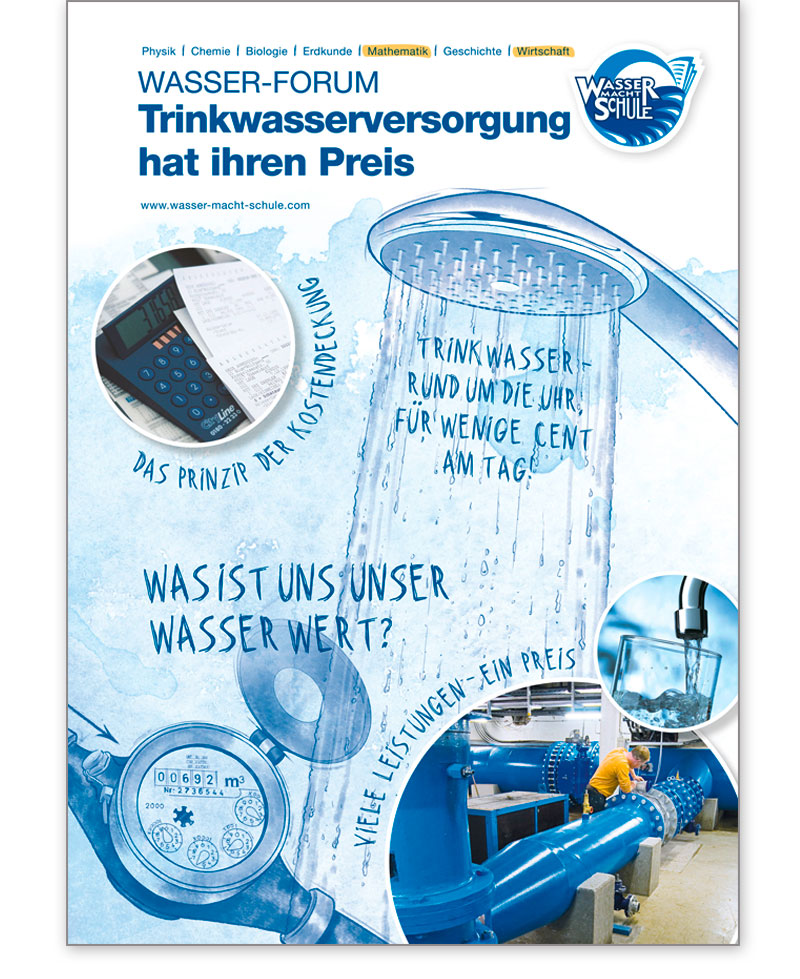 Broschüre  Wasser-Forum  Trinkwasserversorgung hat ihren Preis