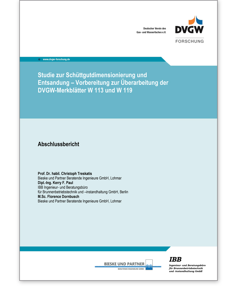 DVGW-Forschungsbericht W 201602 Ausgabe 2017