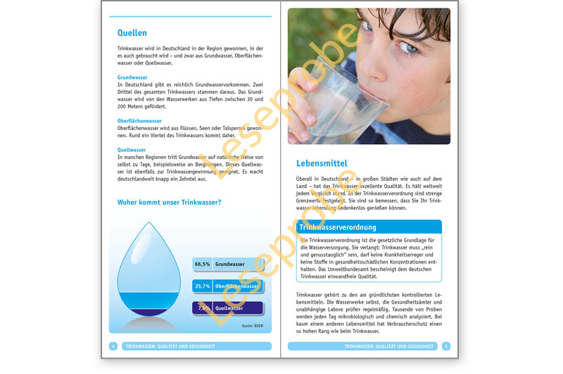 Fokus Wasser Trinkwasser: Sicherheit und Technik