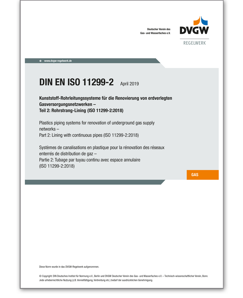 DIN EN ISO 11299-2 Ausgabe 2019