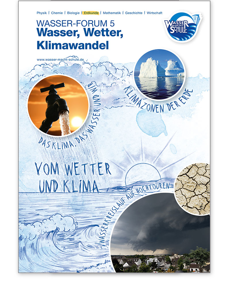 Broschüre  Wasser-Forum 5 Wasser, Wetter, Klimawandel