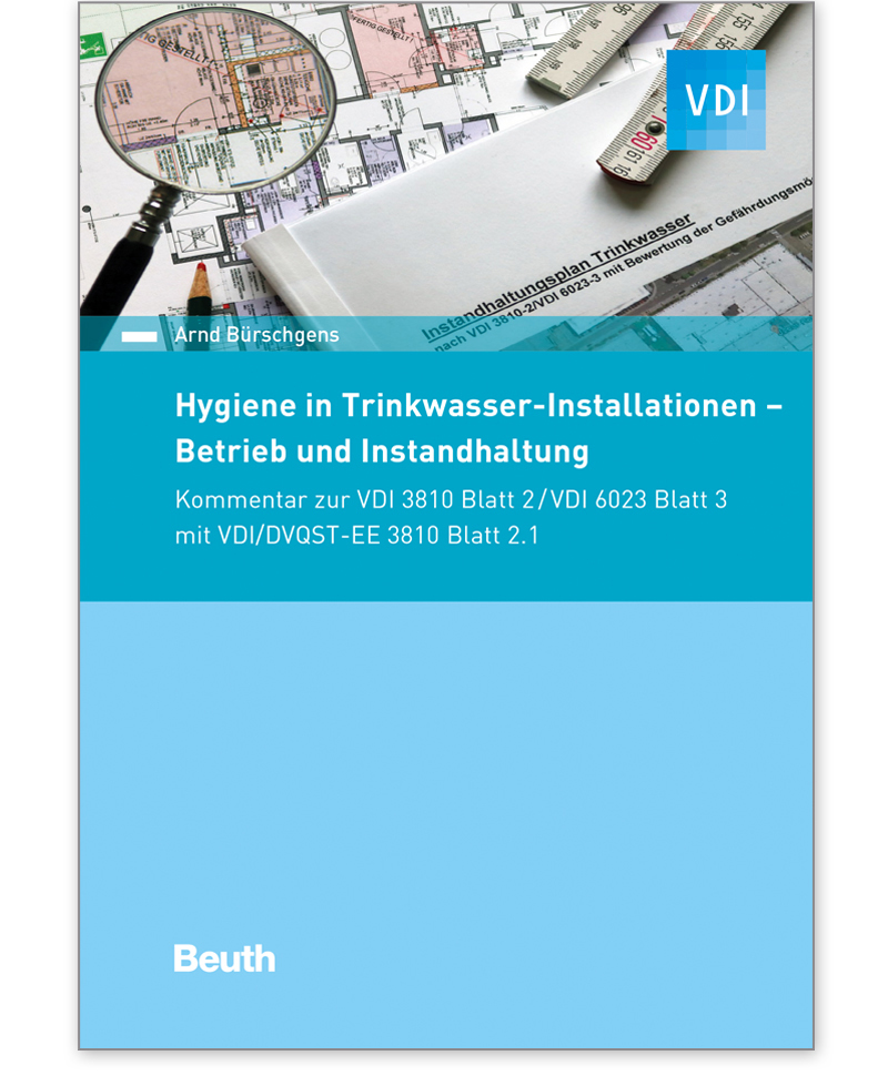 Buch Hygiene in Trinkwasser-Installationen Betrieb und Instandhaltung
