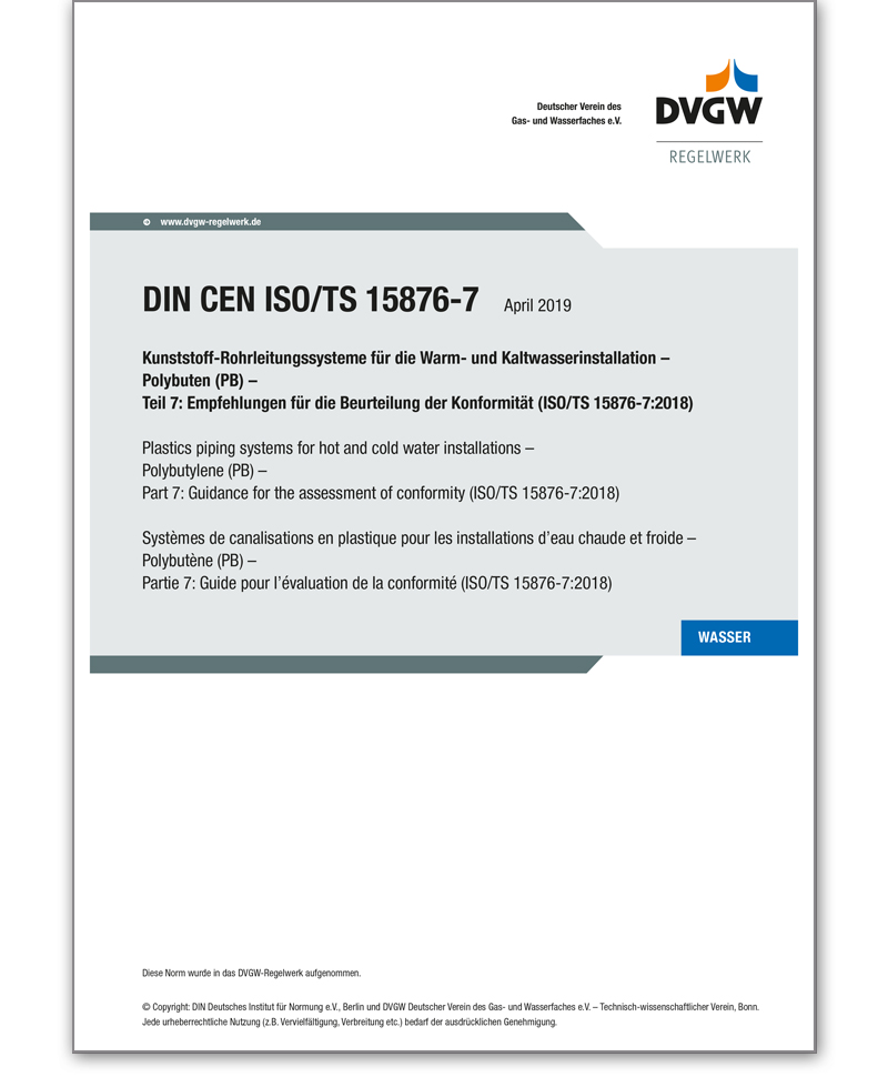 DIN CEN ISO/TS 15876-7 Ausgabe 2019