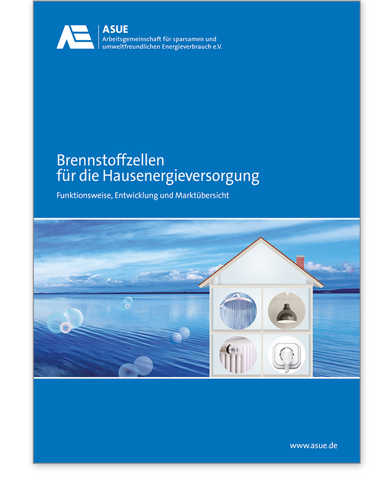 Broschüre  Brennstoffzellen für die Hausenergieversorgung Funktionsweise, Entwicklung und Marktübersicht