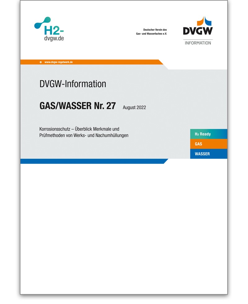DVGW-Infromation Gas/Wasser Ausgabe 2022