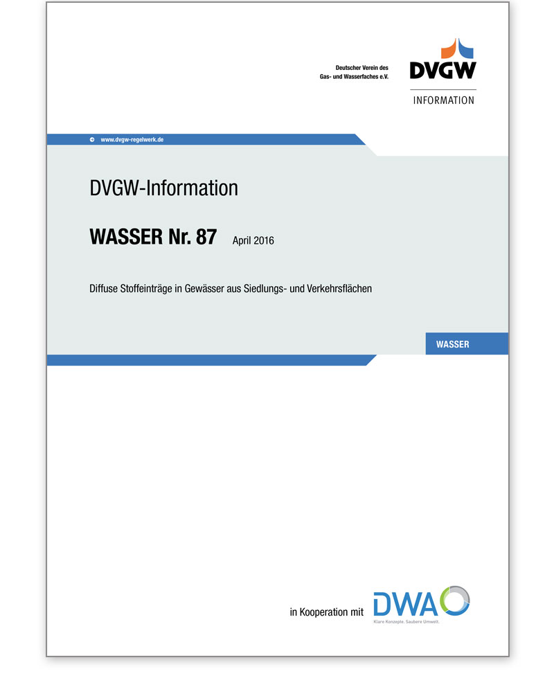 DVGW-Information Wasser Nr. 87 Ausgabe 2016
