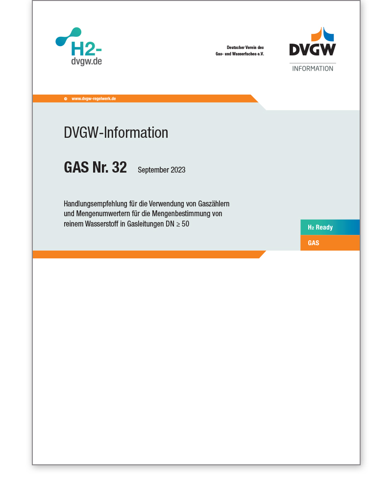 DVGW Information Gas Nr. 32 Ausgabe 2023
