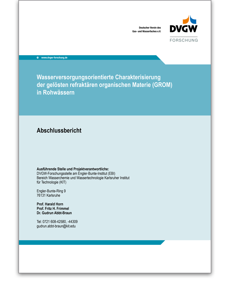DVGW-Forschungsbericht W 201305
