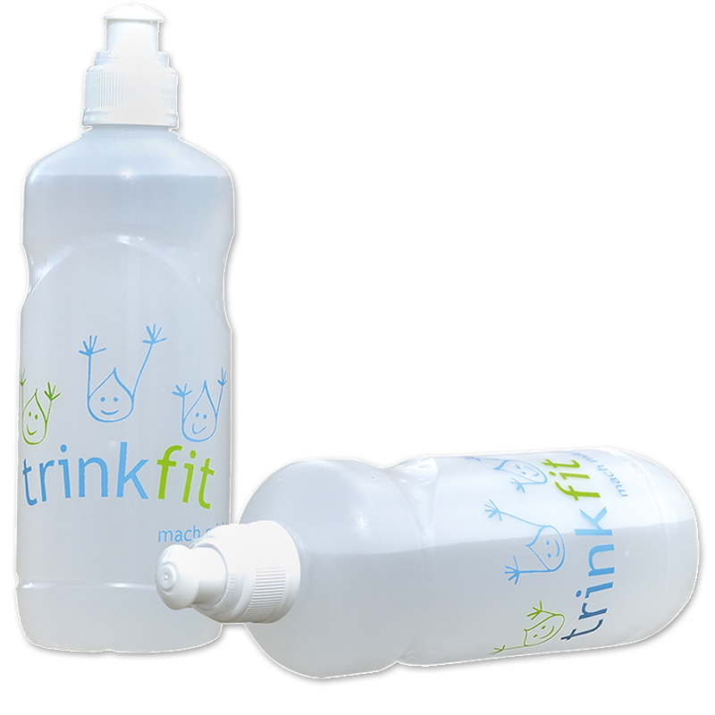  Trinkfit-Flasche Trinkflasche zur Aktion "Trinkfit - mach mit"
