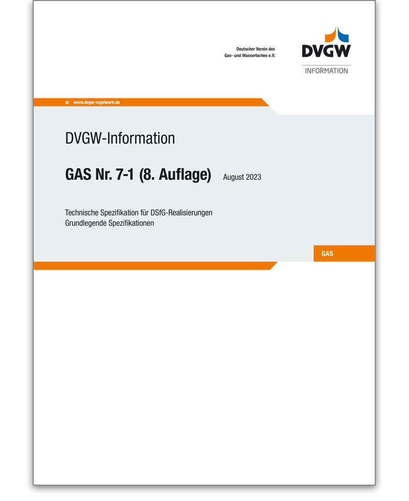 DVGW-Information Gas Nr. 7-1 Ausgabe 2023