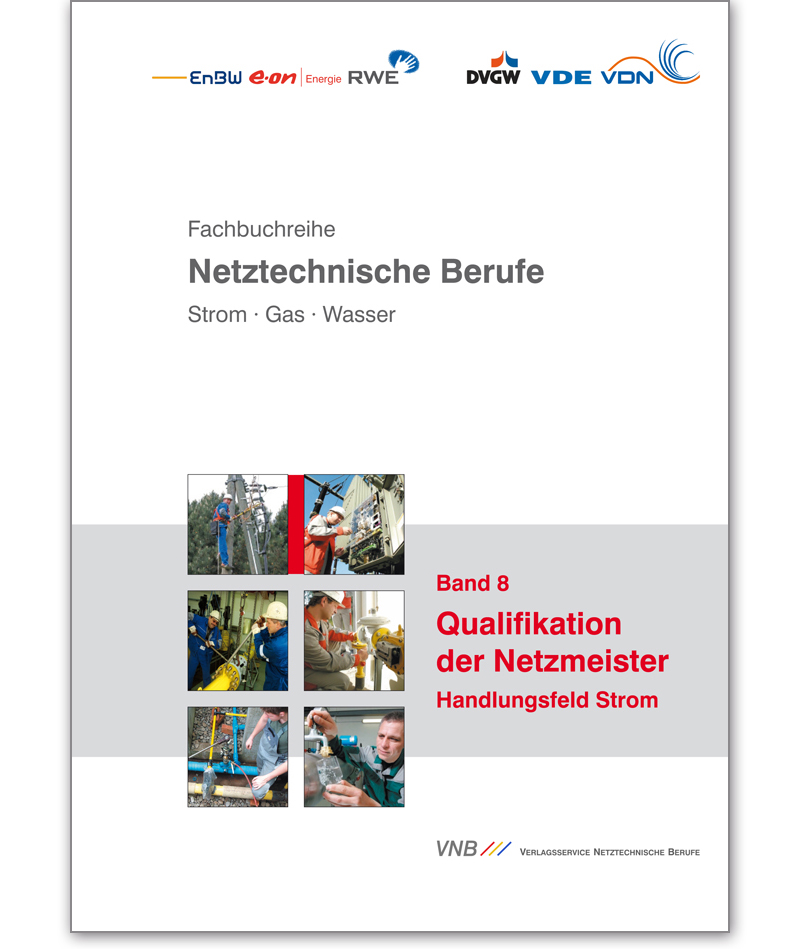 Buch Netztechnische Berufe Band 8: Qualifikation der Netzmeister Handlungsfeld Strom