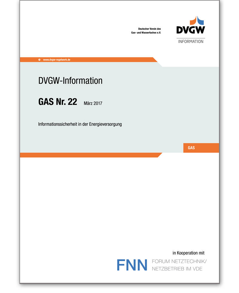 DVGW-Information Gas Nr. 22 Ausgabe 2017