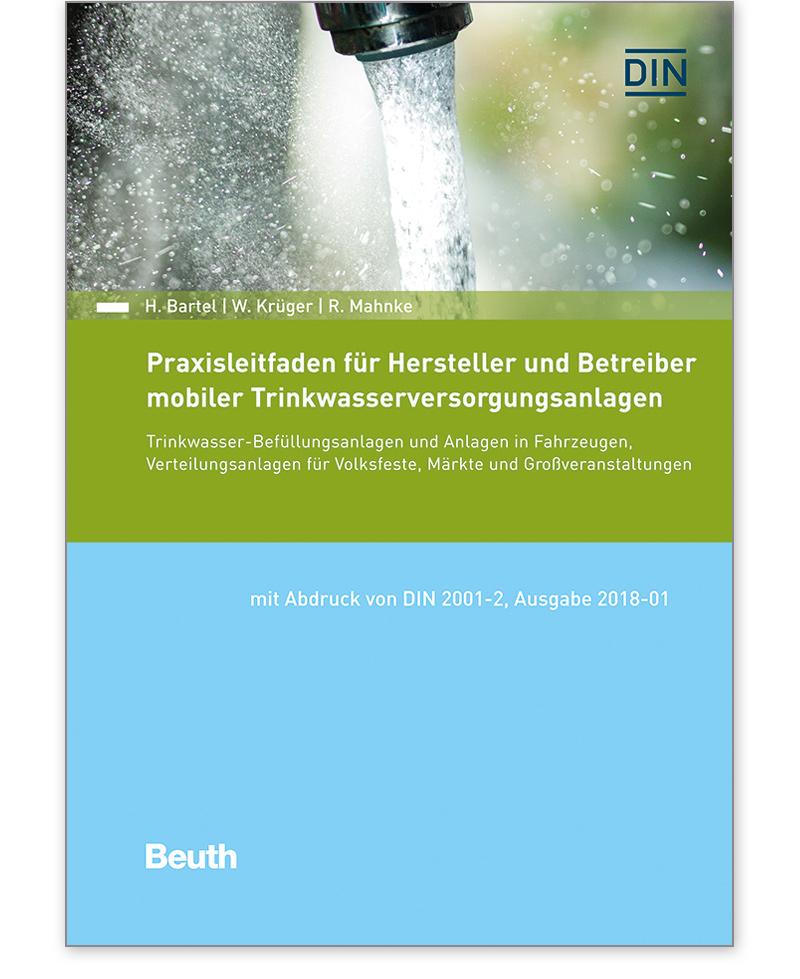 E-Book: Praxisleitfaden für Hersteller und Betreiber mobiler Trinkwasserversorgungsanlagen 