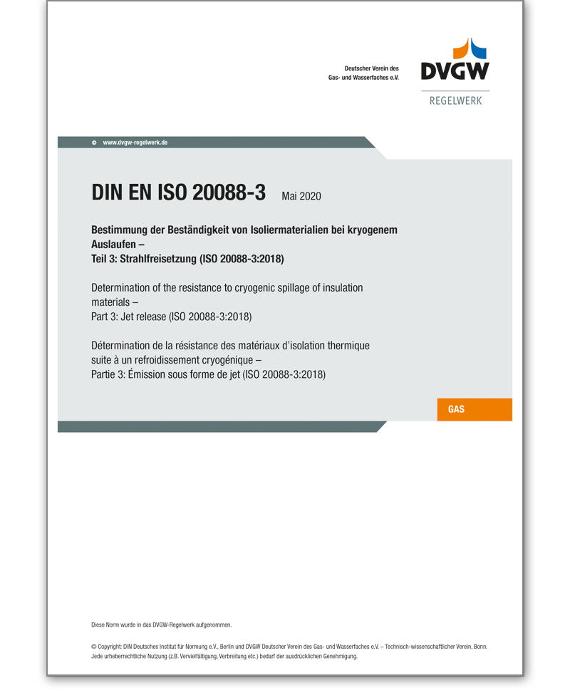DIN EN ISO 20088-3 Ausgabe 2020