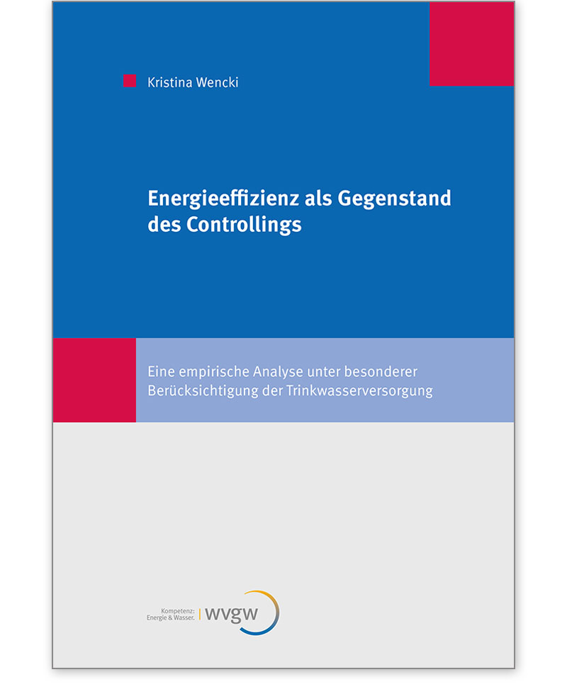 Buch Energieeffizienz als Gegenstand des Controllings – Eine empirische Analyse unter besonderer Berücksichtigung der Trinkwasserversorgung