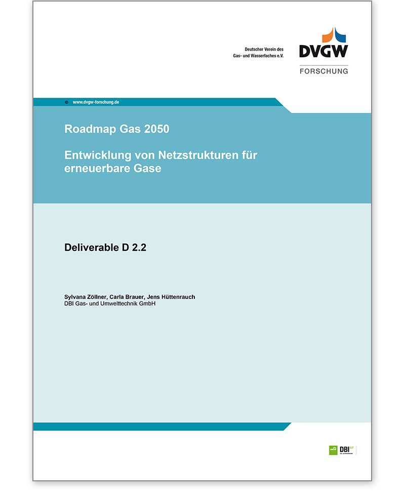 DVGW Forschungsbericht G 201824 Ausgabe 2022