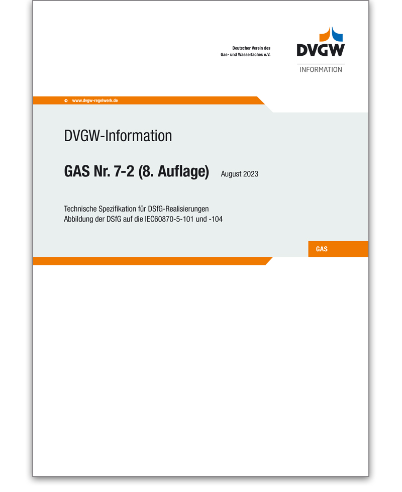 DVGW-Information Gas Nr. 7-2 Ausgabe 2023