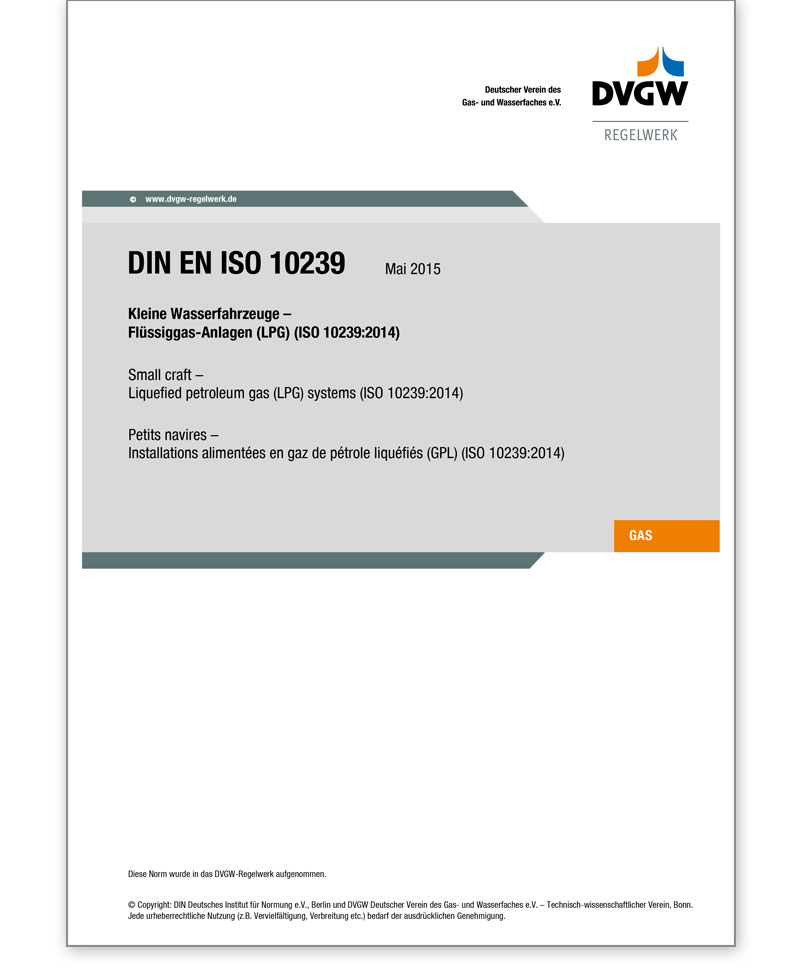 DIN EN ISO 10239 Ausgabe 2015